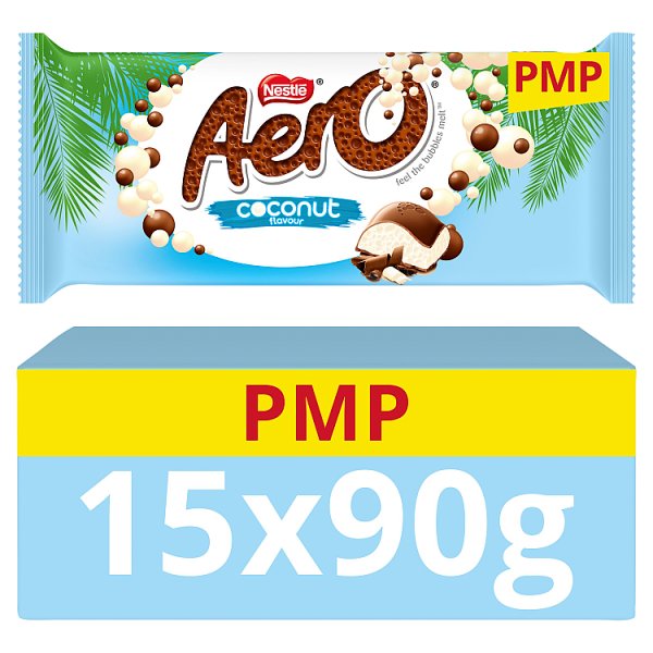 Aero Coconut Chocolate Sharing Bar 90g PMP