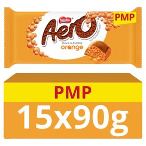 Aero Orange Chocolate Sharing Bar 90g PMP