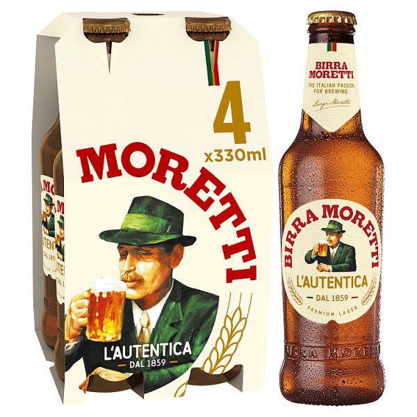 Birra Moretti Premium Lager Beer