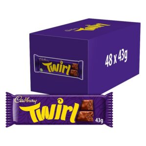 Cadbury Twirl Chocolate Bar, 43g