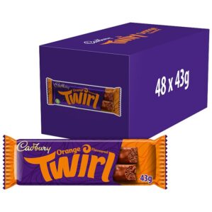 Cadbury Twirl Orange Chocolate Bar 43g