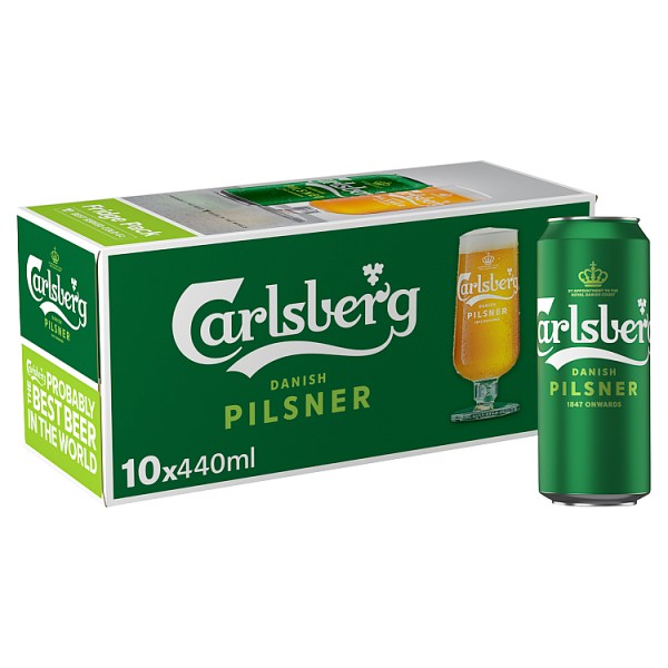 Carlsberg Danish Pilsner Lager Beer