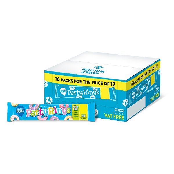Fox's Party Rings 125g