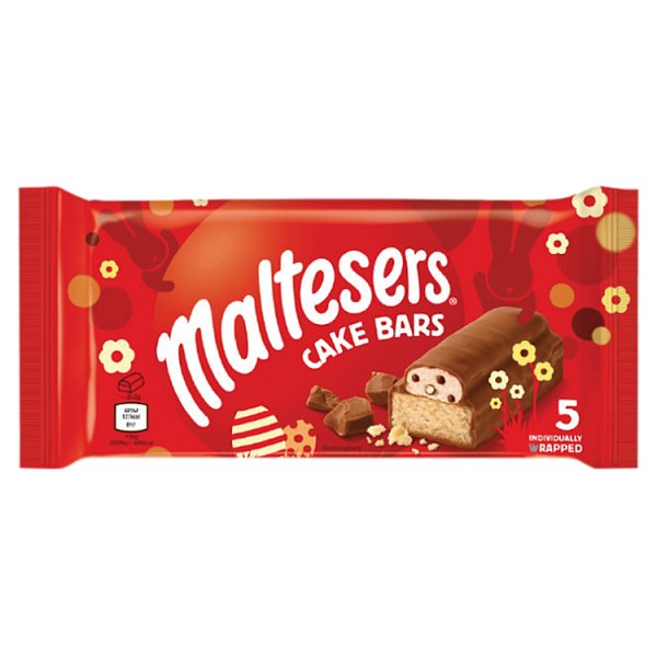 Maltesers Cake Bars Multipack 5 x 26.2g, 131g