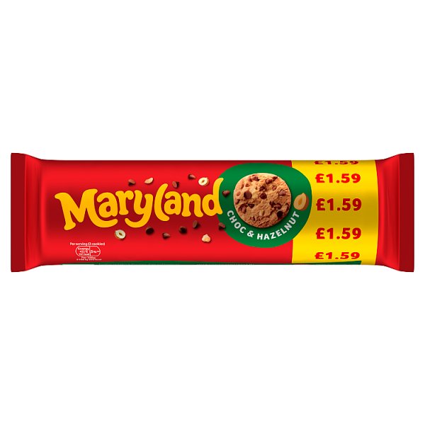 Maryland Choc & Hazelnut 200g