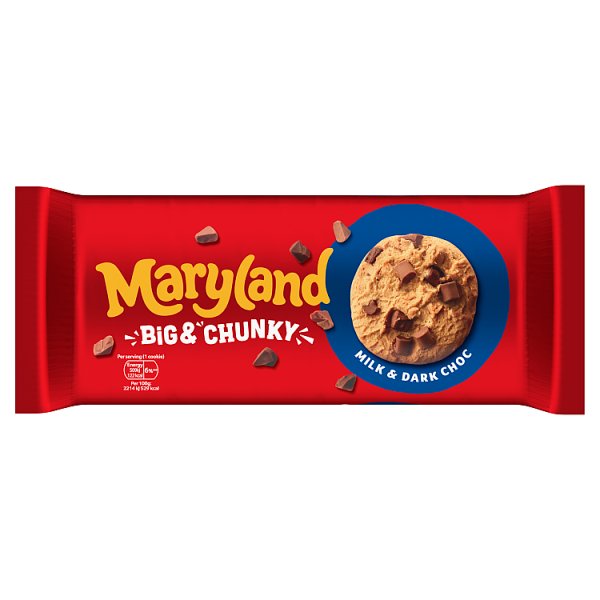 Maryland Milk & Dark Choc 180g