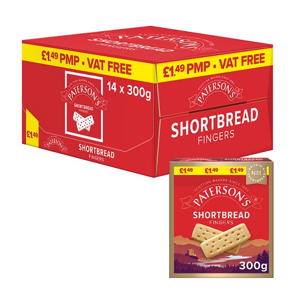 Paterson's Shortbread Fingers 300g