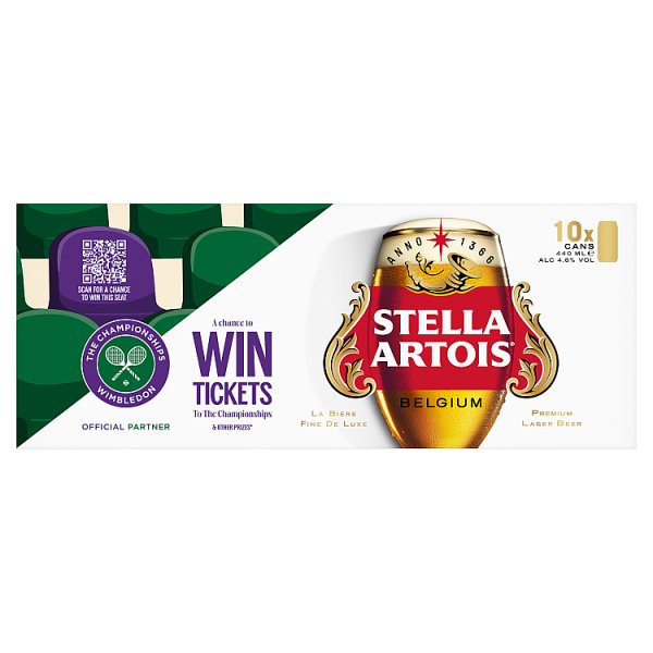 Stella Artois Belgium Premium Lager Beer